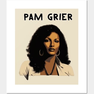 Pam Grier Posters and Art